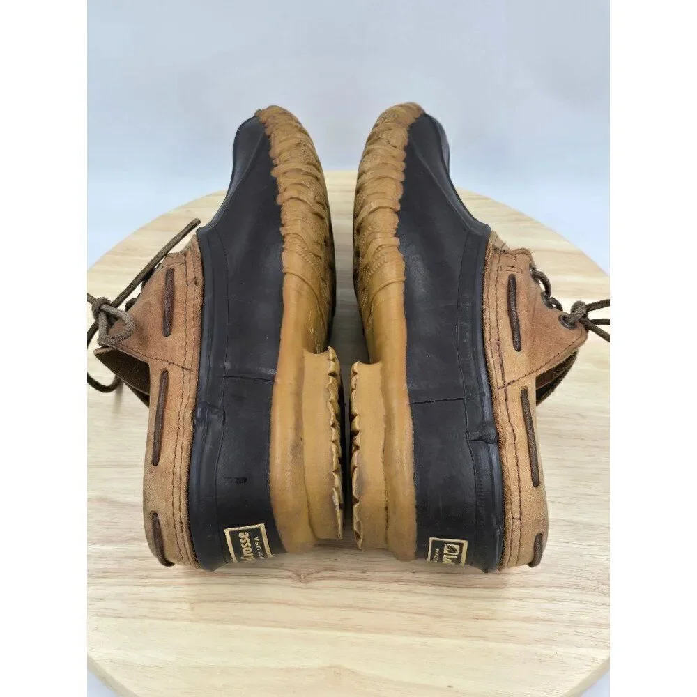 Vintage La Crosse Mens Ankle duck rain boots steel shank size 7
